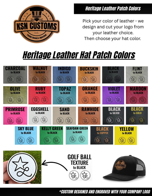 Richardson 112 Trucker Hat with Custom Patch