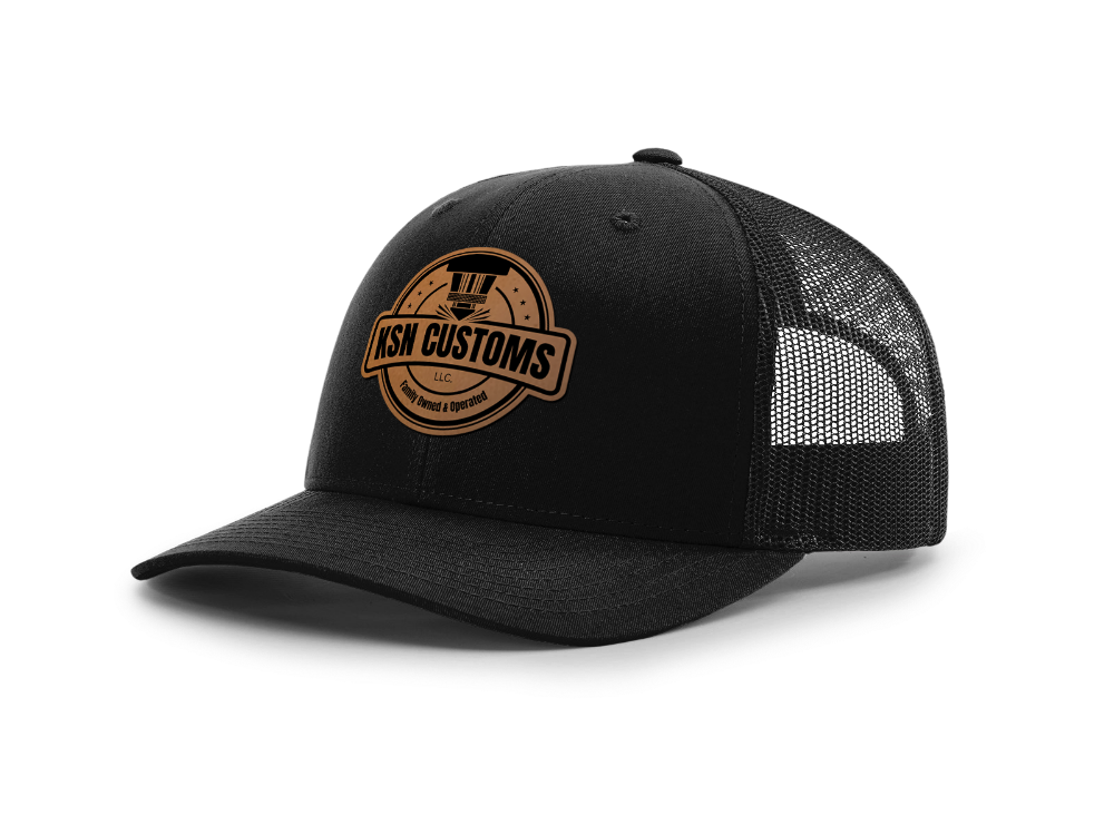 Richardson 112 Trucker Hat with Custom Patch